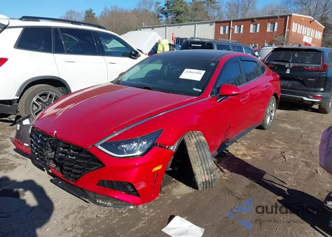 2020 Hyundai Sonata Sel z USA, uszkodzony, nr VIN 5NPEF4JA5LH053853